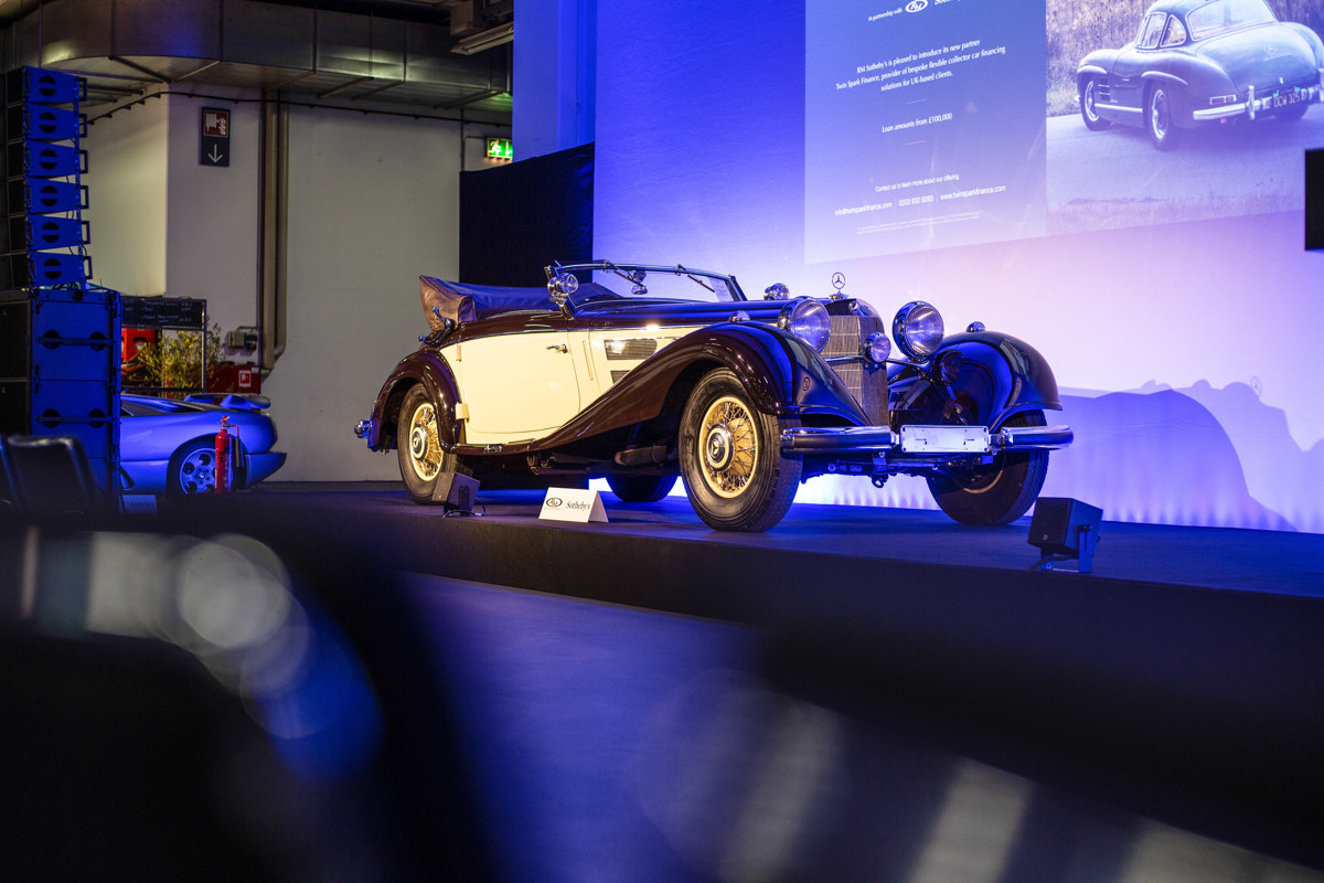1937 Mercedes-Benz 540 K Cabriolet A by Sindelfingen offered at RM Sotheby’s Essen live auction 2019